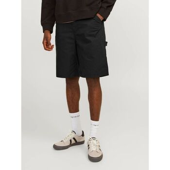 Image of Pantaloni corti Jack & Jones 12232118 CARPENTER SHORT-BLACK