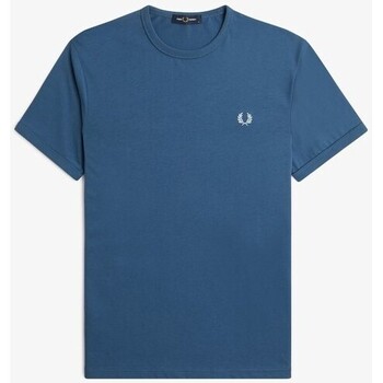 Abbigliamento Uomo T-shirt & Polo Fred Perry - T-SHIRT LOGO Blu