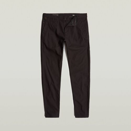 Abbigliamento Uomo Pantaloni G-Star Raw D21038-D305 BRONSON 2.0 CHINO-6484 BLACK L.30 Nero