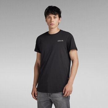 Abbigliamento Uomo T-shirt & Polo G-Star Raw D24431-C372 BACK LASH-G6484 Nero