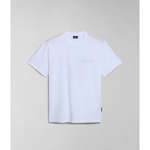 Abbigliamento Uomo T-shirt & Polo Napapijri S-GRAS NP0A4HQN-002 Bianco