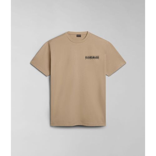 Abbigliamento Uomo T-shirt & Polo Napapijri S-KOTCHO NP0A4HTV-N1E BEIGE CORNSTALK Beige