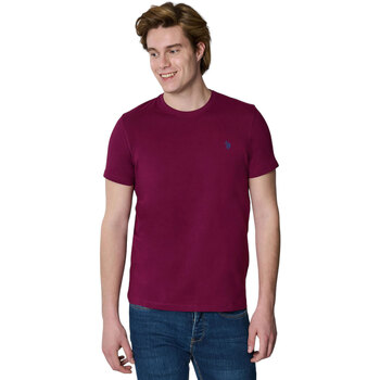 Abbigliamento Uomo T-shirt maniche corte U.S Polo Assn. MICK T-SHIRT M. CORTA Rosso