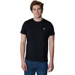 Abbigliamento Uomo T-shirt maniche corte U.S Polo Assn. MICK T-SHIRT M. CORTA Nero