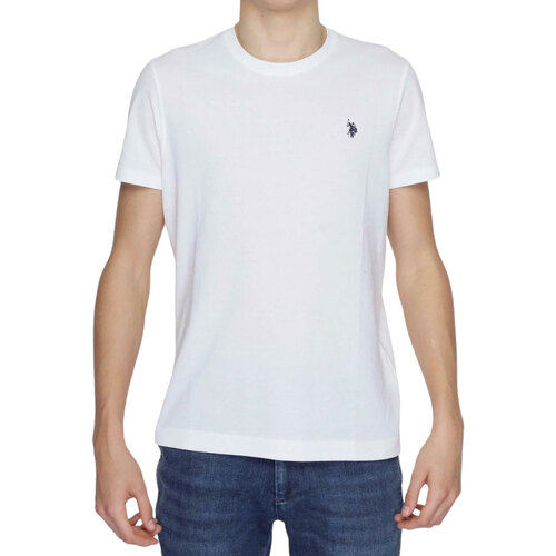 Abbigliamento Uomo T-shirt maniche corte U.S Polo Assn. MICK T-SHIRT MANICA CORTA Bianco