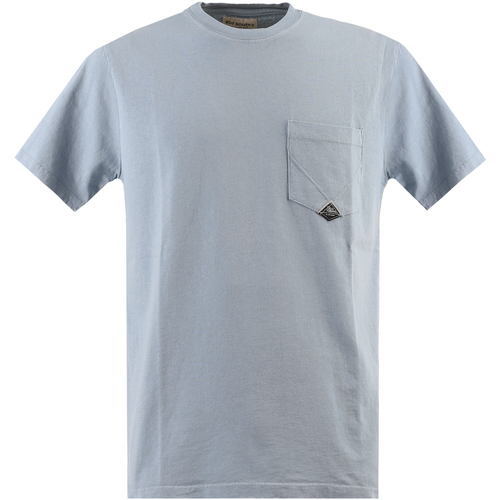Abbigliamento Uomo T-shirt & Polo Roy Rogers T-SHIRT POCKET MAN C0027 Blu