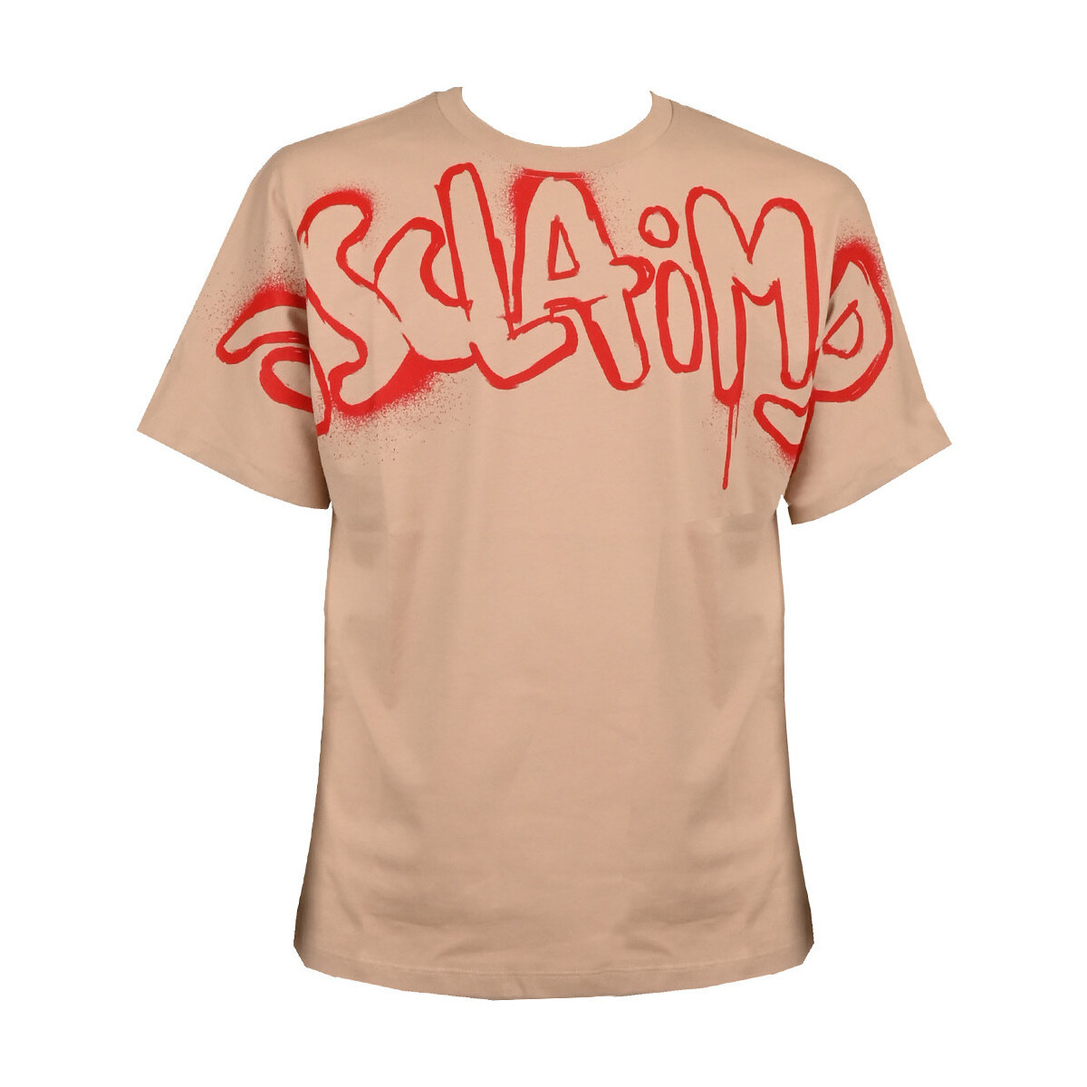 Abbigliamento Uomo T-shirt maniche corte Disclaimer 24eds54214-safari Giallo