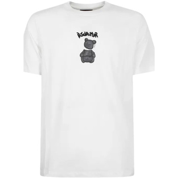 Abbigliamento Uomo T-shirt maniche corte Disclaimer 24eds54276-bianco Bianco