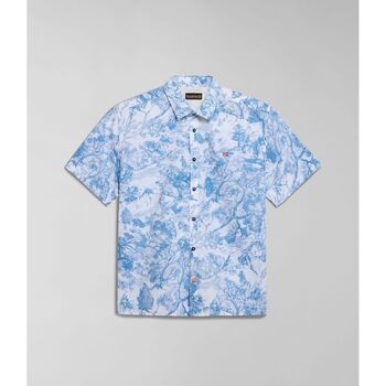 Abbigliamento Uomo Camicie maniche lunghe Napapijri G-RONGE NP0A4HX1-F5Z Blu