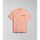 Abbigliamento Uomo T-shirt & Polo Napapijri S-BOYD NP0A4HQF-P1I PINK SALOMON Viola