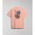Abbigliamento Uomo T-shirt & Polo Napapijri S-BOYD NP0A4HQF-P1I PINK SALOMON Viola