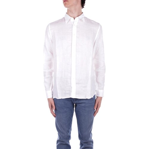Abbigliamento Uomo Camicie maniche lunghe Woolrich CFWOSI0113MRUT3372 Bianco