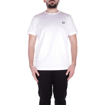 Abbigliamento Uomo T-shirt maniche corte Fred Perry M7784 Bianco