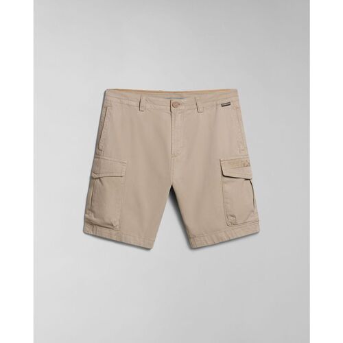 Abbigliamento Uomo Shorts / Bermuda Napapijri N-DELINE NP0A4HOT-N1F BEIGE CASH Beige