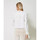 Abbigliamento Donna Jeans 3/4 & 7/8 Twin Set GIACCA IN MUSSOLA CON RICAMI Bianco