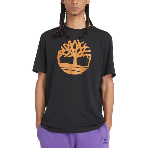 Abbigliamento Uomo T-shirt maniche corte Timberland Kennebec River Tree Logo Nero