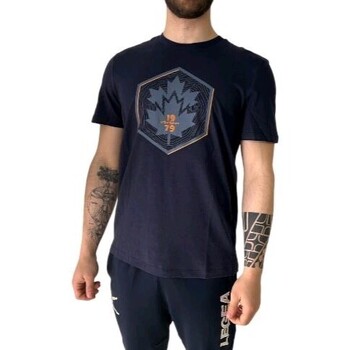 Abbigliamento Uomo T-shirt & Polo Lumberjack CM60343-067 Blu