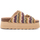 Scarpe Donna Ciabatte Colors of California Platform Sandal In Raffia Marrone