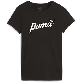 Image of T-shirt Puma T-Shirt Donna Essential + Script