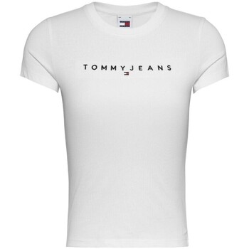 Image of T-shirt Tommy Jeans T-Shirt Donna Slim Linear SS