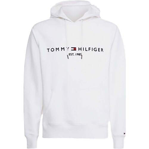 Abbigliamento Uomo Felpe in pile Tommy Hilfiger Wcc Tommy Logo Hoody Bianco