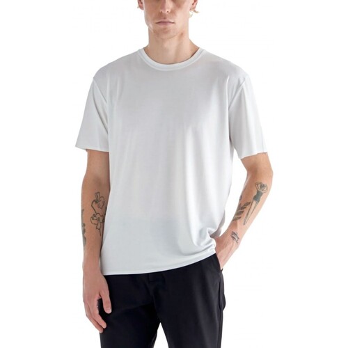 Abbigliamento Uomo T-shirt & Polo Unity T-Shirt Wave Bianco Bianco