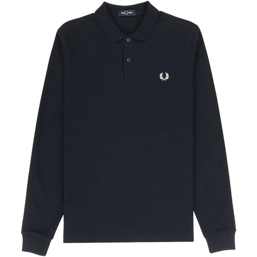 Abbigliamento Uomo T-shirt & Polo Fred Perry Fp Ls Plain Fred Perry Shirt Blu