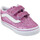 Scarpe Unisex bambino Sneakers Vans Old Skool V Glitter Enfant Lilac Rosa
