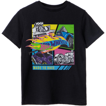Abbigliamento Bambino T-shirt maniche corte Dessins Animés Made To Race Nero