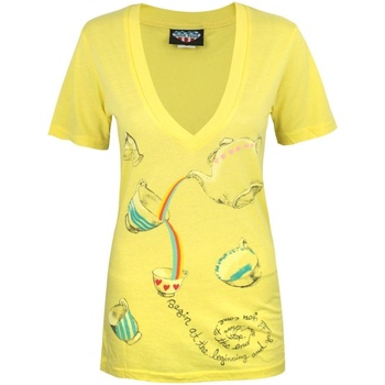 Abbigliamento Donna T-shirts a maniche lunghe Junk Food Tea Party Multicolore