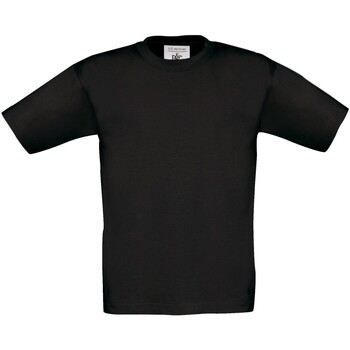 Abbigliamento Unisex bambino T-shirt maniche corte B&c Exact 150 Nero
