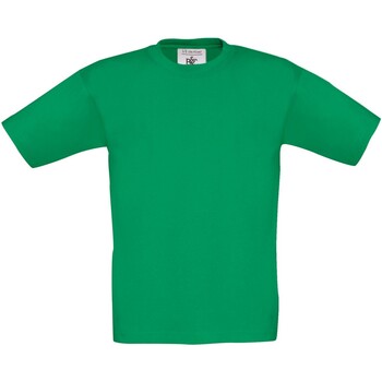 Abbigliamento Unisex bambino T-shirt maniche corte B&c Exact 150 Verde