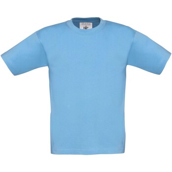 Abbigliamento Unisex bambino T-shirt maniche corte B&c Exact 150 Blu
