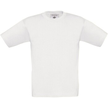 Abbigliamento Unisex bambino T-shirt maniche corte B&c Exact 150 Bianco