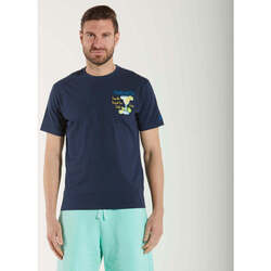 Abbigliamento Uomo T-shirt maniche corte Mc2 Saint Barth t-shirt margarita blu Blu