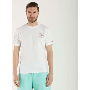 Abbigliamento Uomo T-shirt maniche corte Mc2 Saint Barth t-shirt forte drammi bianca Bianco
