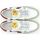 Scarpe Uomo Sneakers Valsport SUPER PELLE - VS1950M-WHITE/BORDEAUX/GREY Bianco