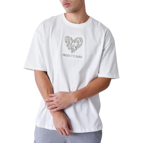 Abbigliamento Uomo T-shirt maniche corte Project X Paris  Bianco