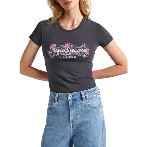 Abbigliamento Donna T-shirt & Polo Pepe jeans  Grigio