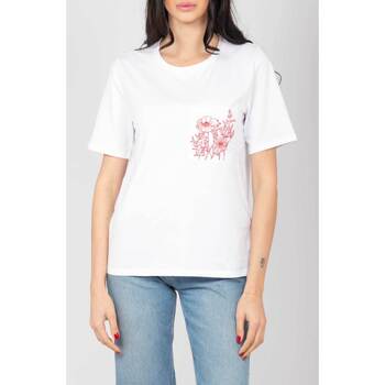 Abbigliamento Donna T-shirt maniche corte Diana Gallesi G442R000482N 01 Bianco