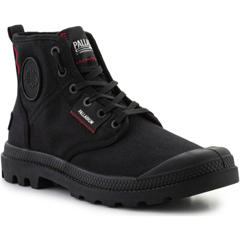Scarpe Uomo Sneakers alte Palladium Pampa Hi Patch 79117-008-M Black Nero