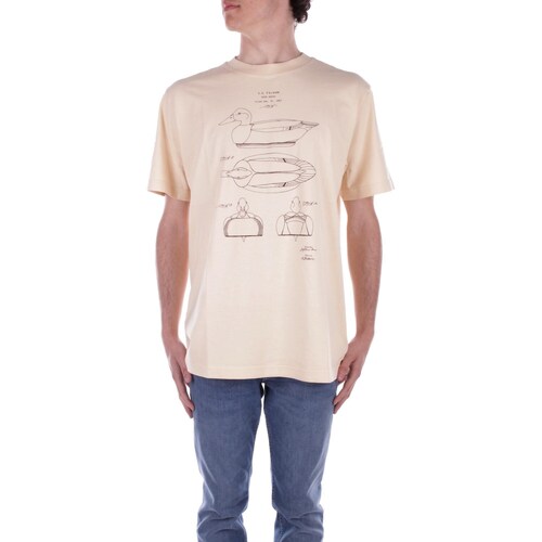 Abbigliamento Uomo T-shirt maniche corte Filson FMTEE0023 K0039 Beige