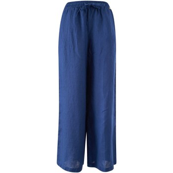 Abbigliamento Donna Pantaloni 5 tasche Yes Zee P398-J400 Blu