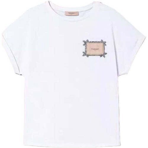 Abbigliamento Donna T-shirt & Polo Twin Set T-Shirt e Polo Donna  241TP2211 00001 Bianco Bianco