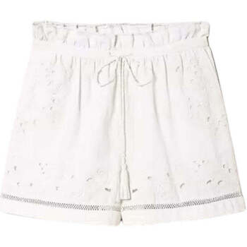 Abbigliamento Donna Shorts / Bermuda Twin Set Pantaloncino Donna  241TT2011 00001 Bianco Bianco