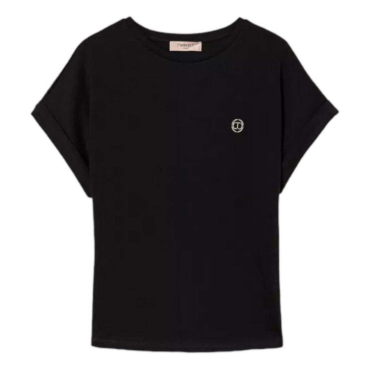 Abbigliamento Donna T-shirt & Polo Twin Set T-Shirt e Polo Donna  241TP2215 00006 Nero Nero