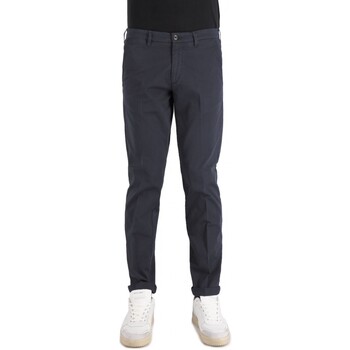 Abbigliamento Uomo Jeans 40weft Pantalone Chino Lenny Blu Blu