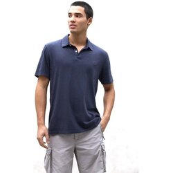 Abbigliamento Uomo Polo maniche corte Ecoalf Polo Uomo Theo Jersey Blu