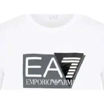 Abbigliamento Uomo T-shirt maniche corte Emporio Armani EA7 T-shirt Uomo Train Visibility Bianco