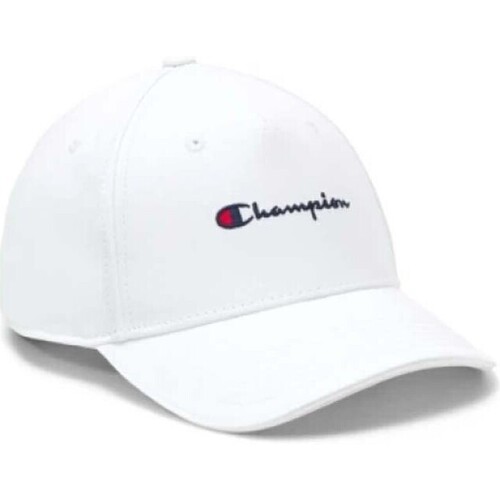 Accessori Unisex bambino Cappelli Champion Cappellino Bambini Baseball Logo Bianco